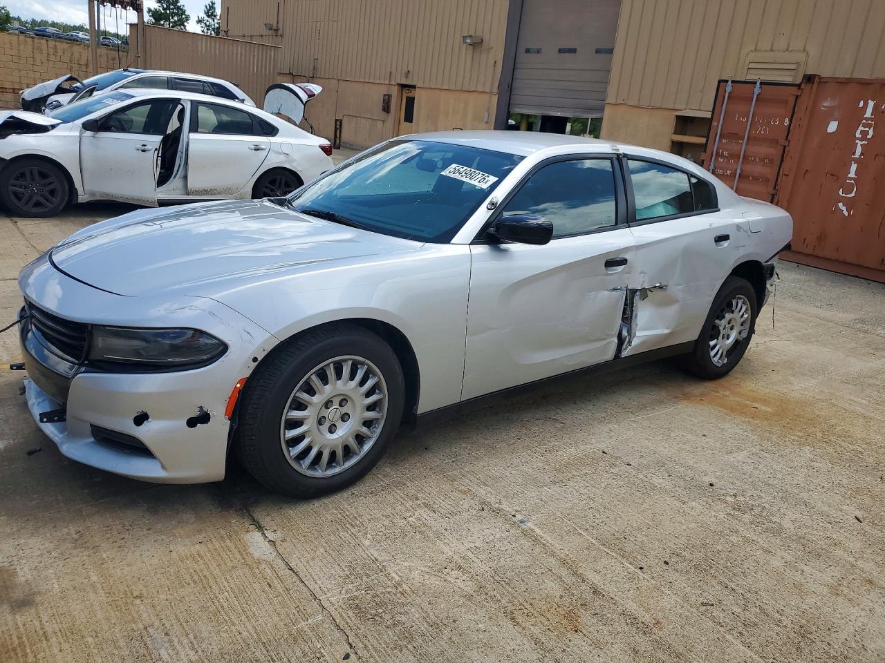 2020 Dodg Charger Po Silver vin: 2C3CDXKT0LH253132