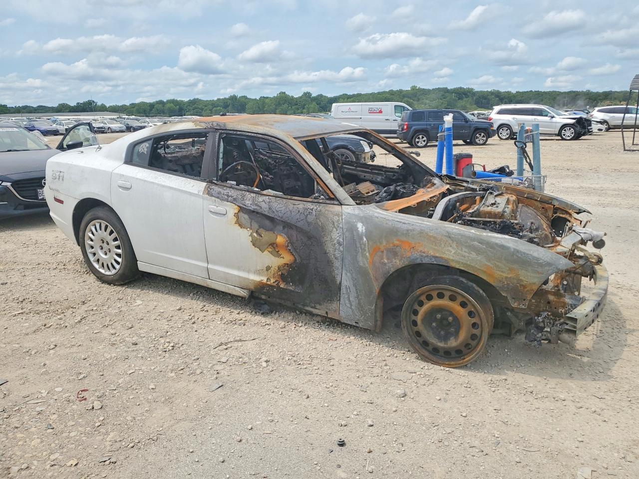 2014 Dodge Charger Police Burn vin: 2C3CDXKT1EH288443