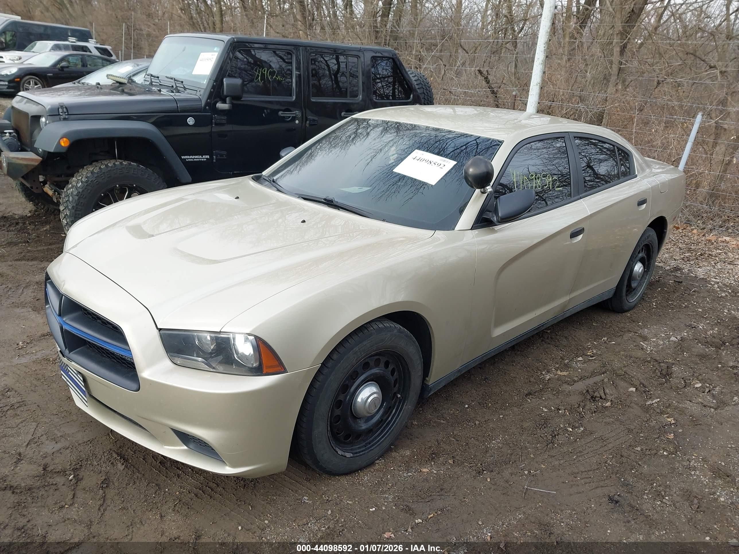 2014 Dodge Charger Police Gold vin: 2C3CDXKT1EH358085