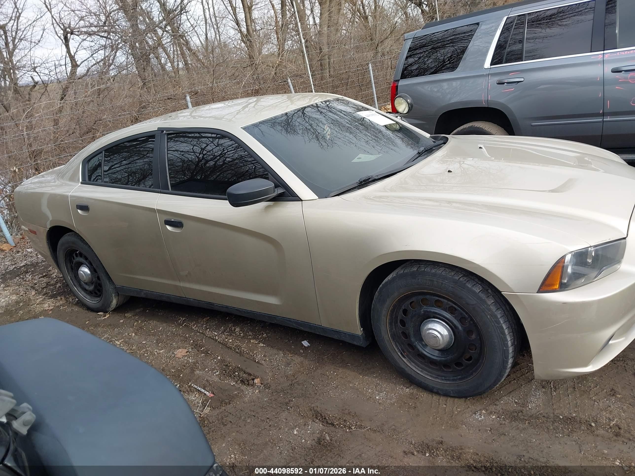 2014 Dodge Charger Police Gold vin: 2C3CDXKT1EH358085