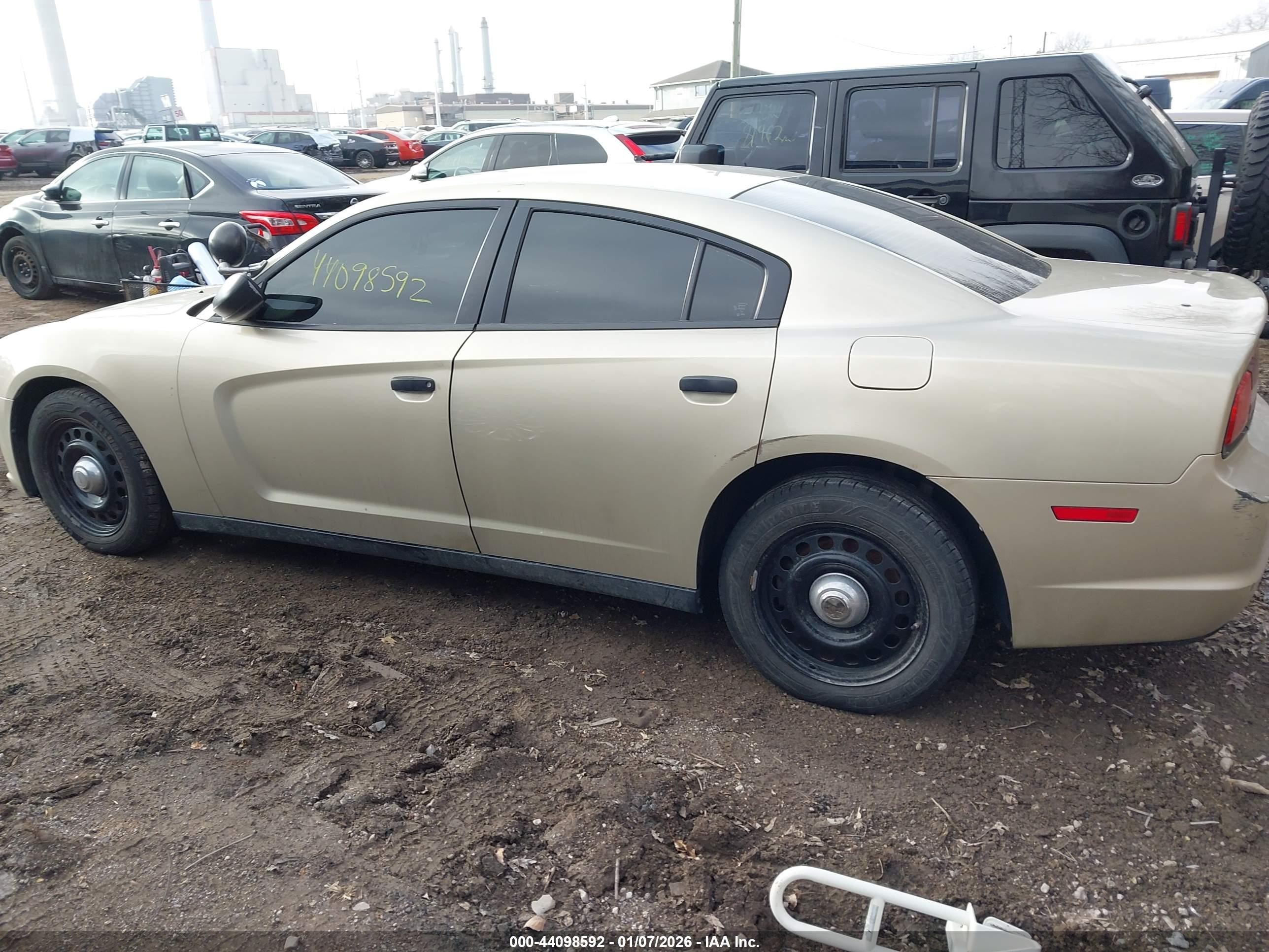 2014 Dodge Charger Police Gold vin: 2C3CDXKT1EH358085