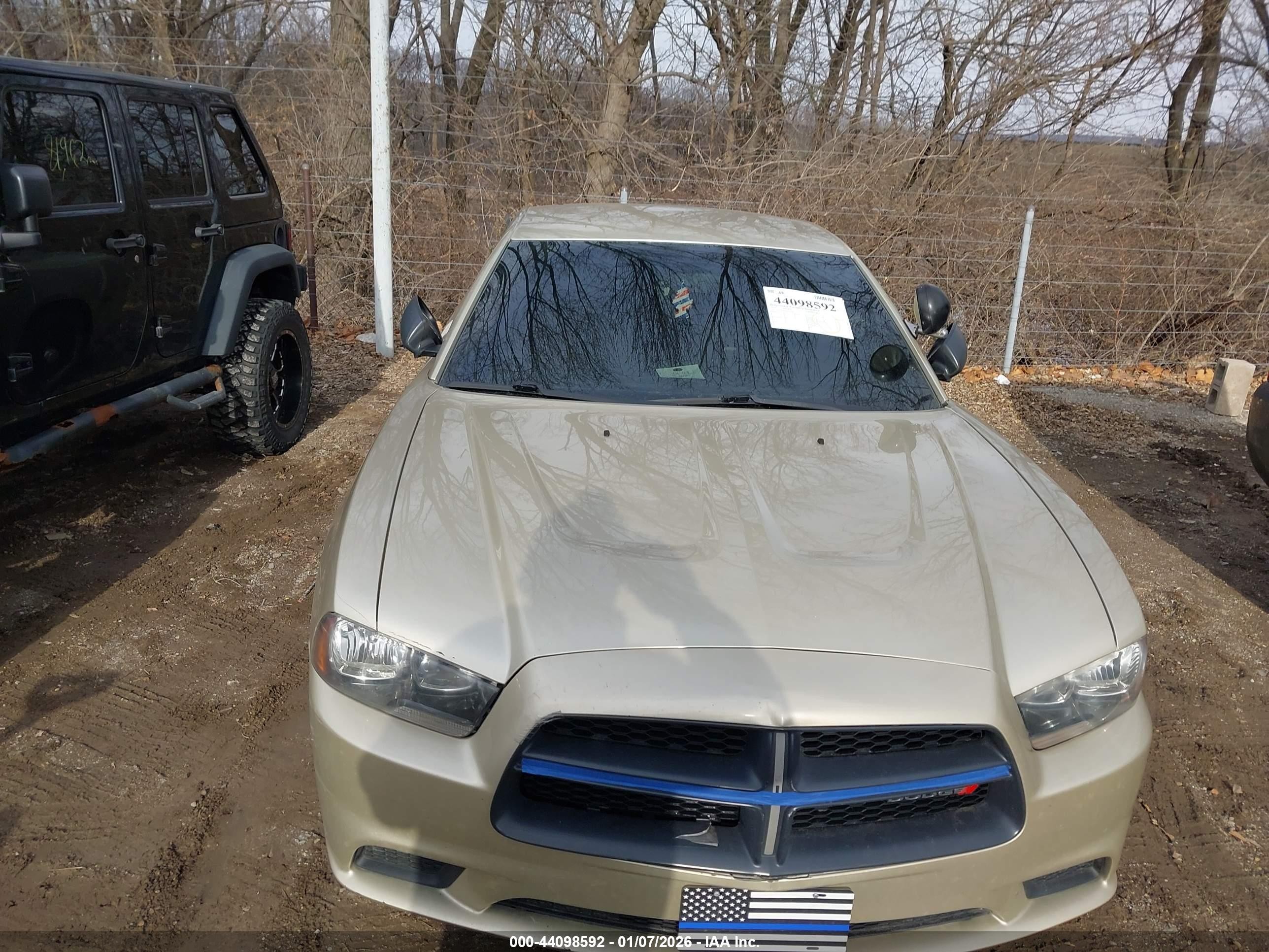 2014 Dodge Charger Police Gold vin: 2C3CDXKT1EH358085