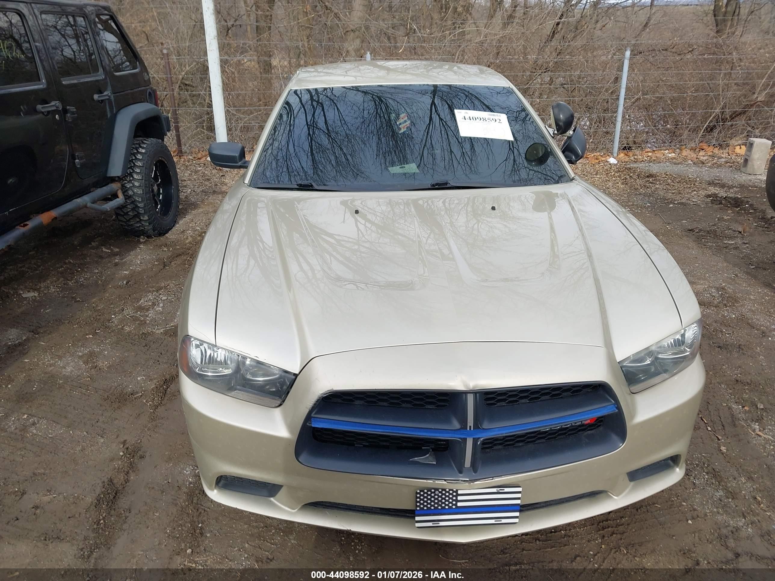 2014 Dodge Charger Police Gold vin: 2C3CDXKT1EH358085