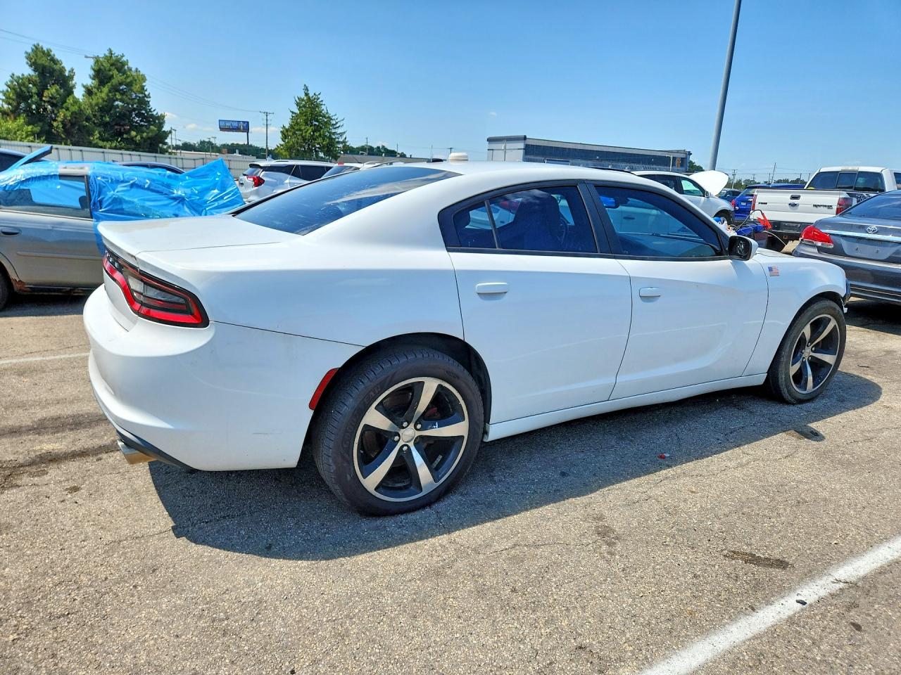 2015 Dodge Charger Police White vin: 2C3CDXKT1FH772467