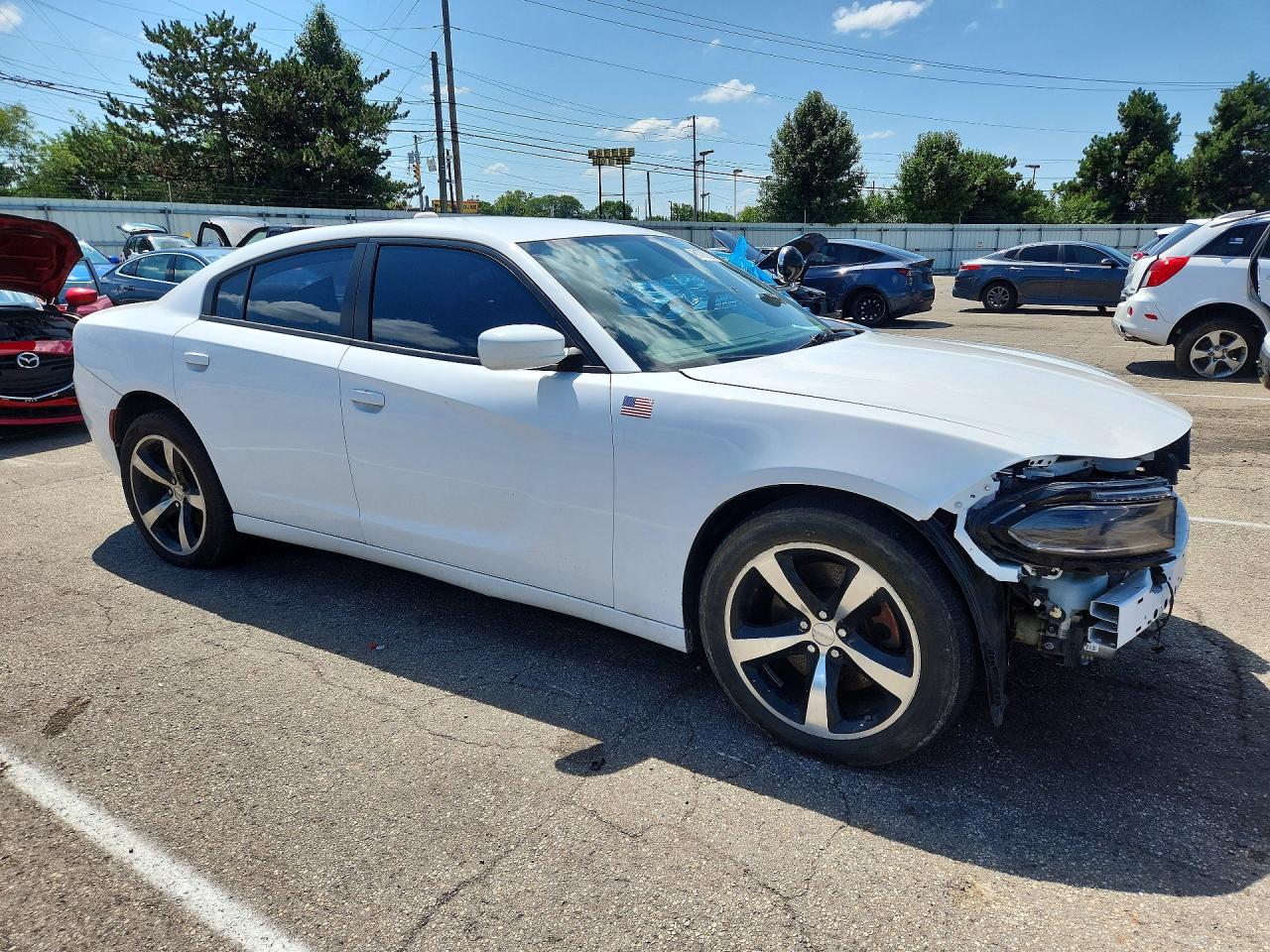 2015 Dodge Charger Police White vin: 2C3CDXKT1FH772467