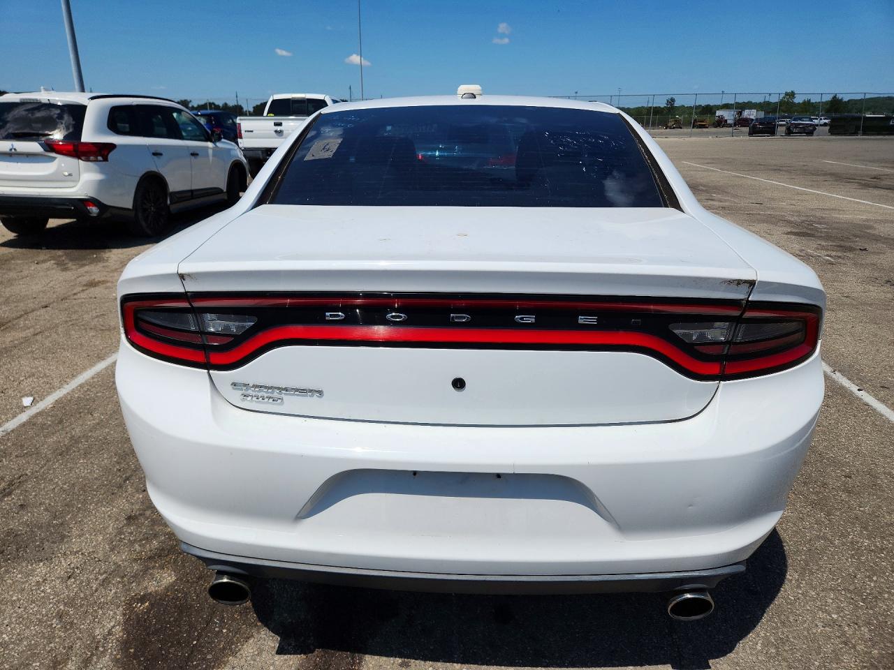2015 Dodge Charger Police White vin: 2C3CDXKT1FH772467