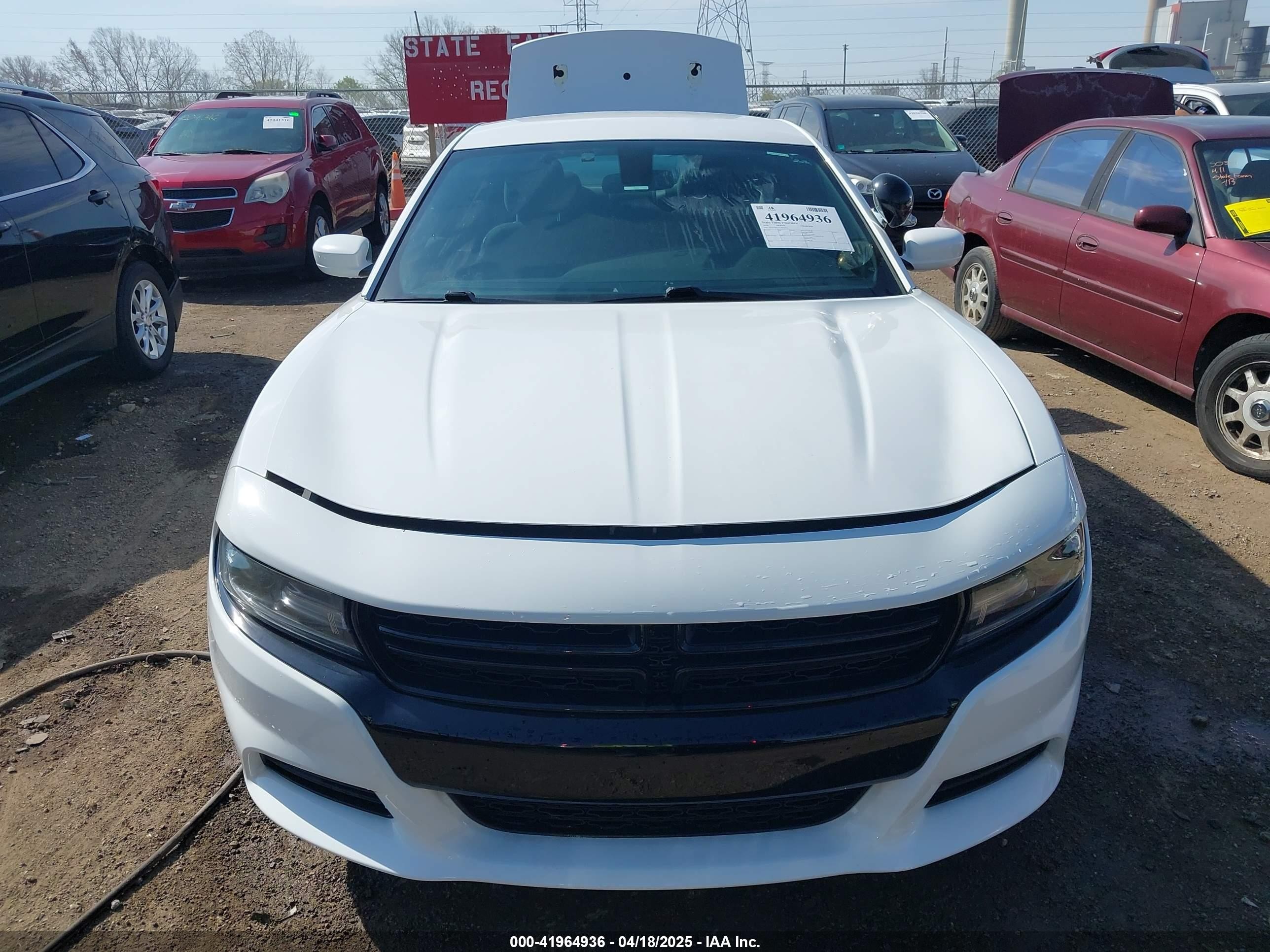 2020 Dodge Charger Police Awd White vin: 2C3CDXKT1LH127605