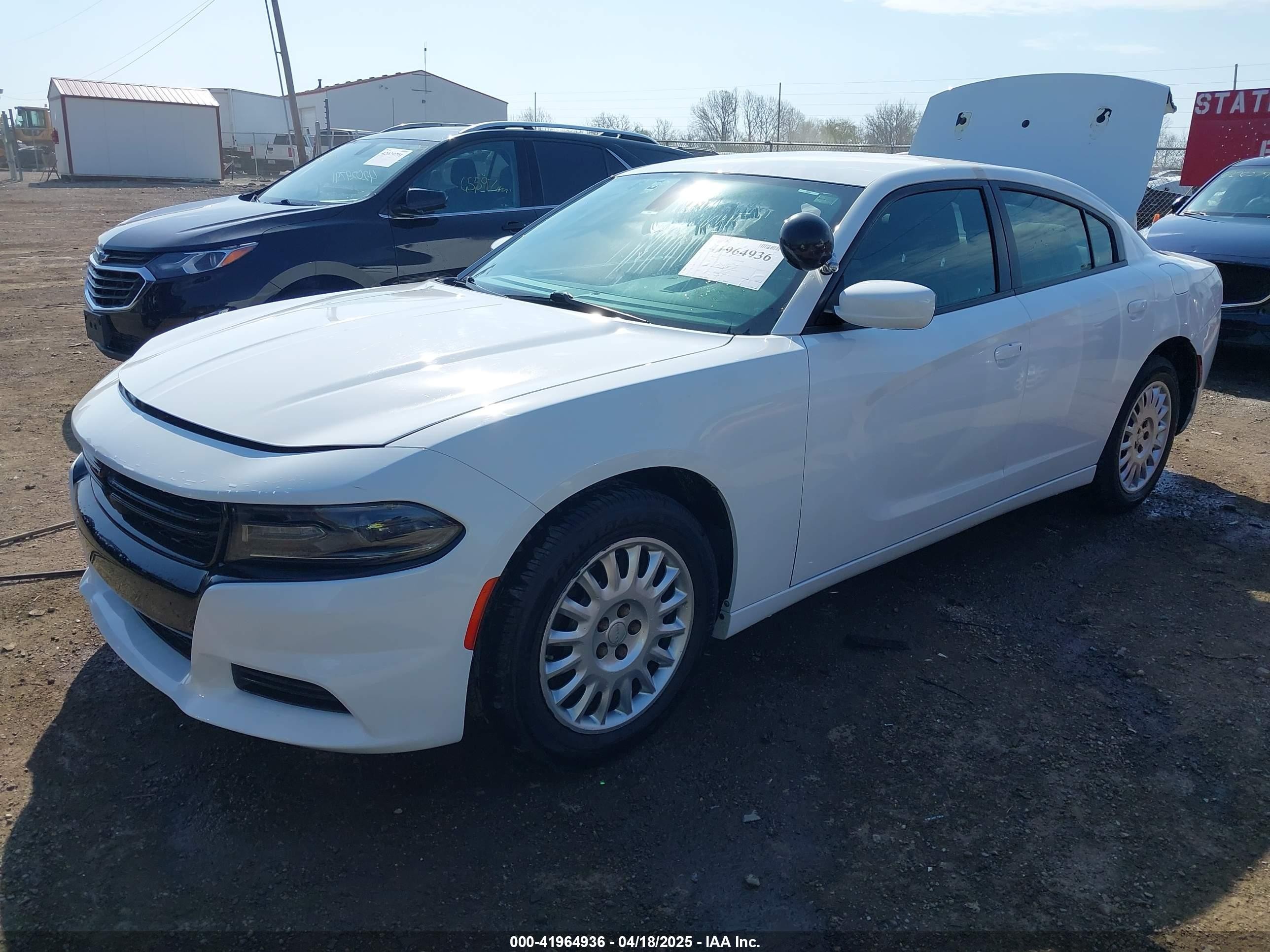 2020 Dodge Charger Police Awd White vin: 2C3CDXKT1LH127605