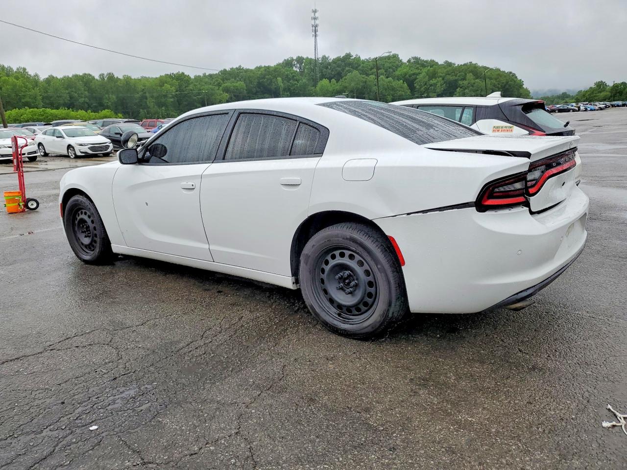 2020 Dodge Charger Police White vin: 2C3CDXKT1LH127605