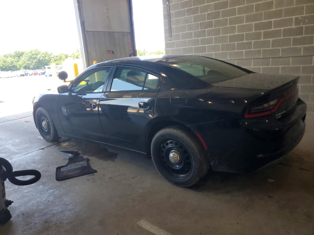 2015 Dodge Charger Police Black vin: 2C3CDXKT3FH818011