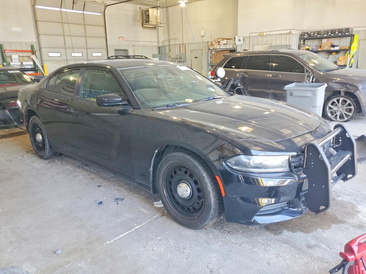 2015 Dodge Charger Police Black vin: 2C3CDXKT3FH818011