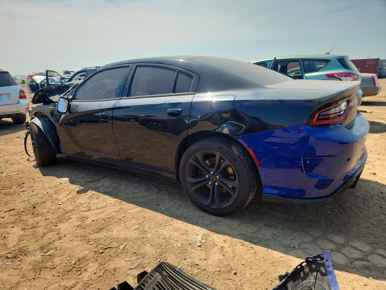 2015 Dodge Charger Police Черный vin: 2C3CDXKT3FH927729