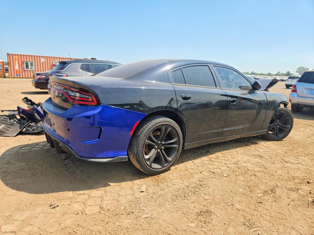 2015 Dodge Charger Police Черный vin: 2C3CDXKT3FH927729