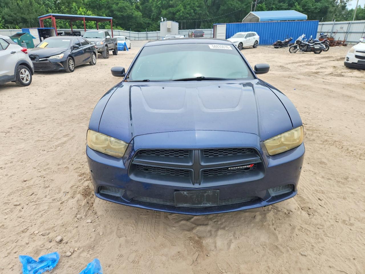 2014 Dodge Charger Police Blue vin: 2C3CDXKT5EH332038