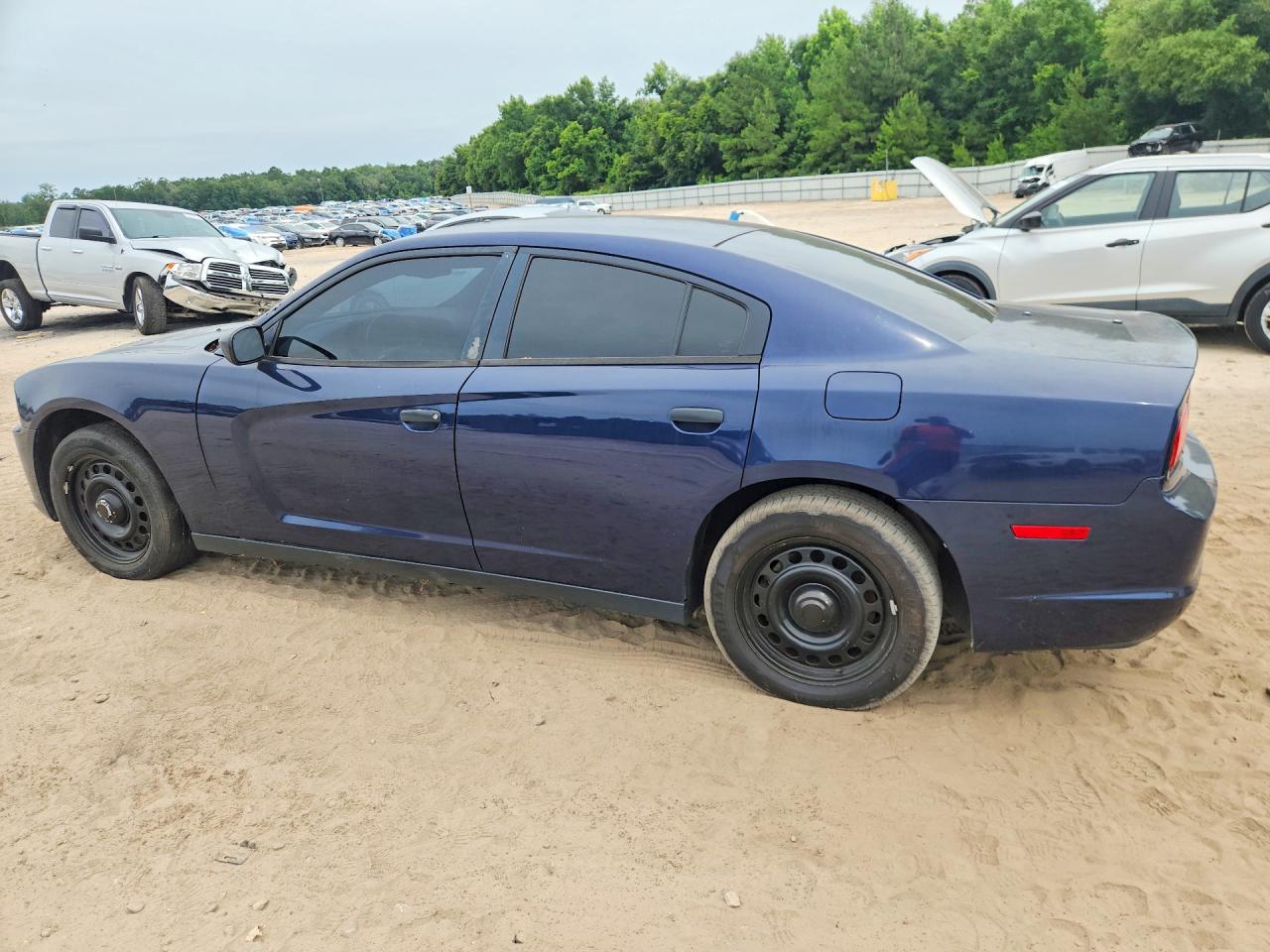 2014 Dodge Charger Police Blue vin: 2C3CDXKT5EH332038