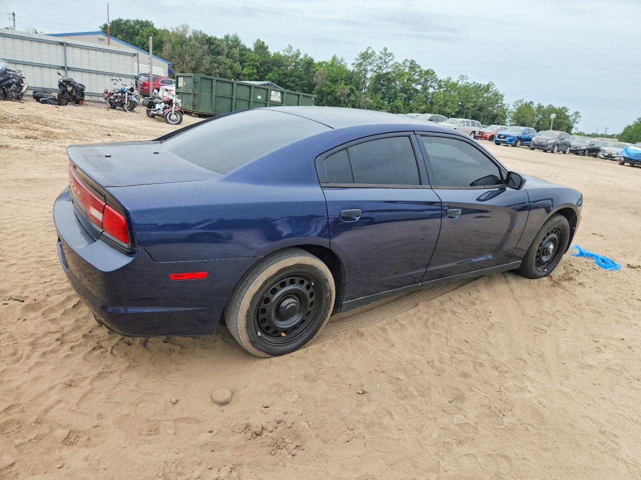 2014 Dodge Charger Police Blue vin: 2C3CDXKT5EH332038