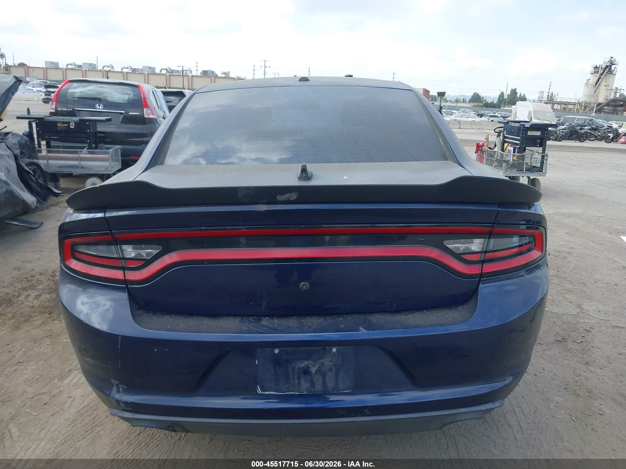 2015 Dodge Charger Police Blue vin: 2C3CDXKT5FH754845