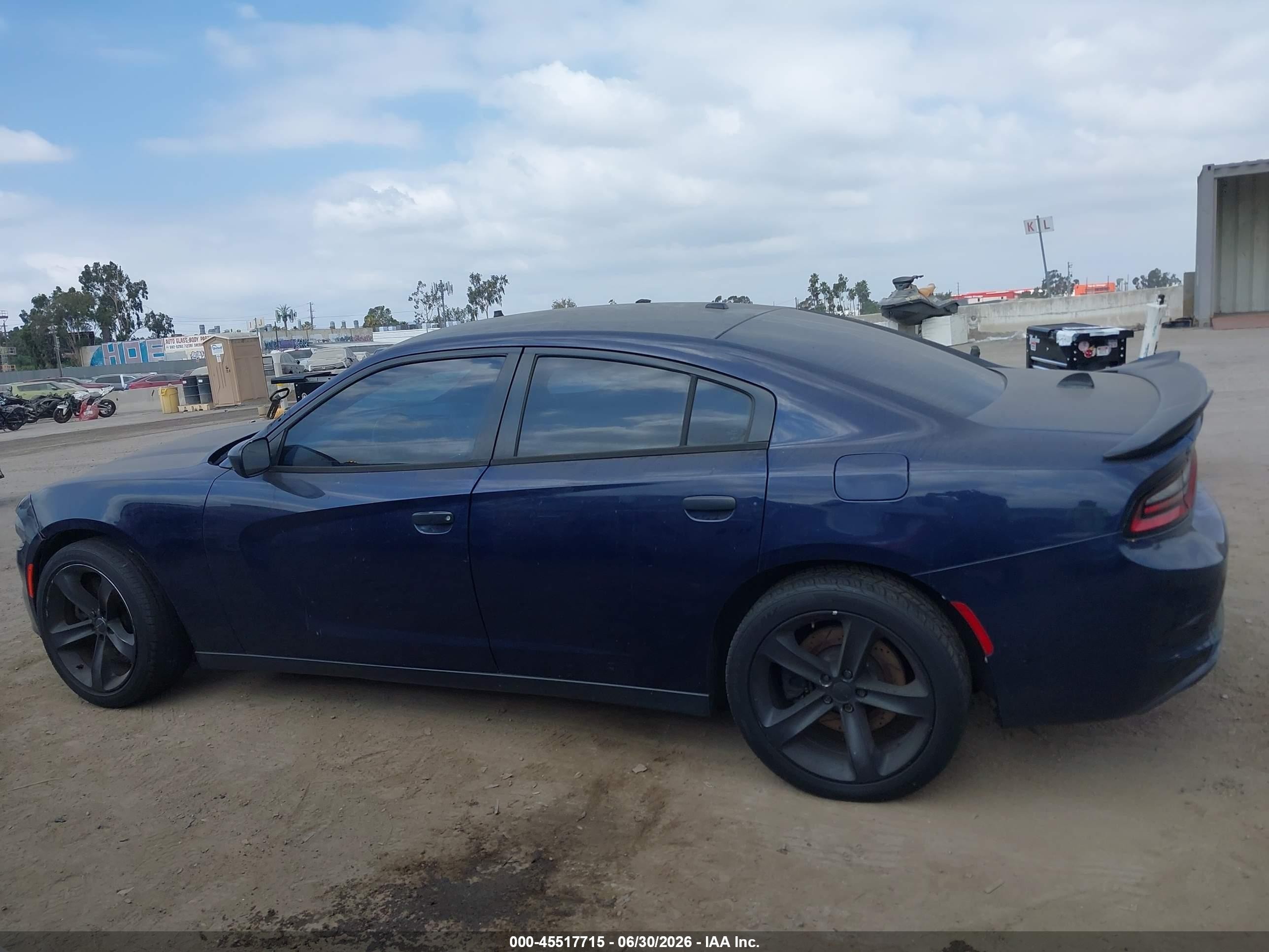2015 Dodge Charger Police Blue vin: 2C3CDXKT5FH754845