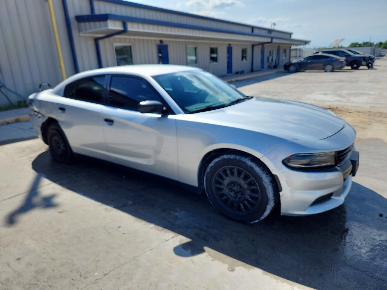2015 Dodge Charger Police Silver vin: 2C3CDXKT6FH828063