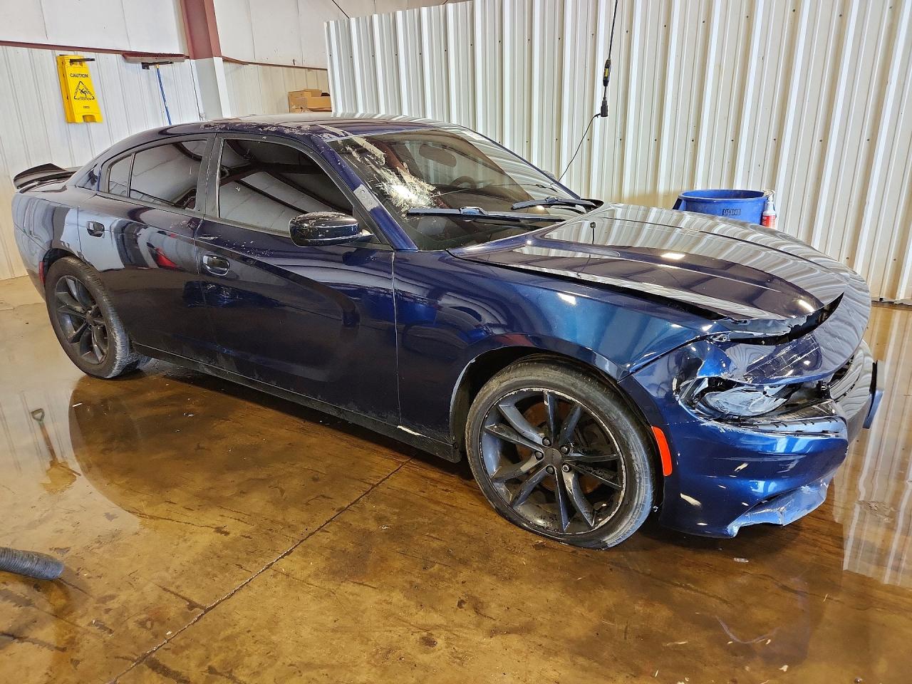 2018 Dodge Charger Police Blue vin: 2C3CDXKT6JH248840