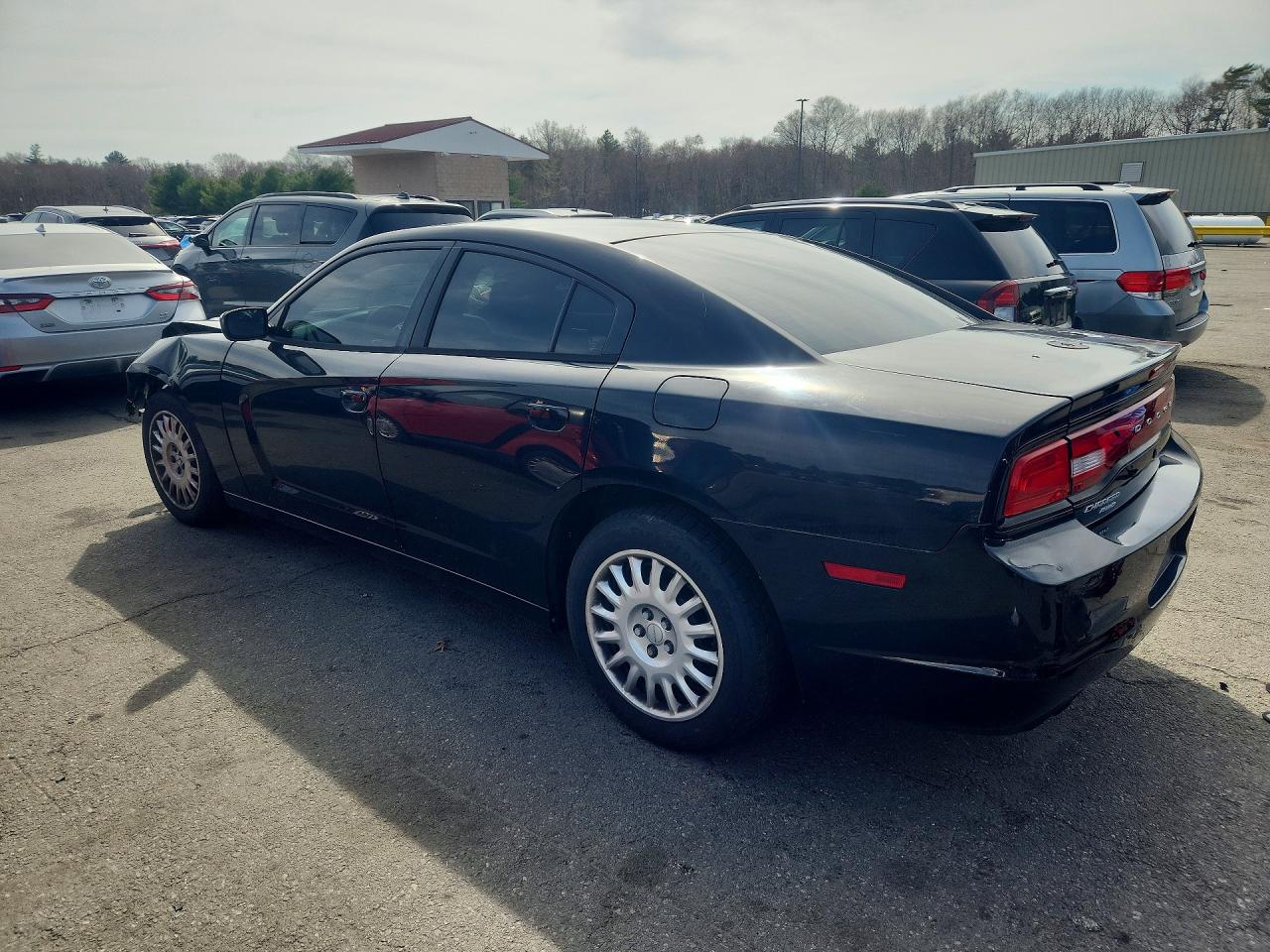 2014 Dodge Charger Police Black vin: 2C3CDXKT7EH319839