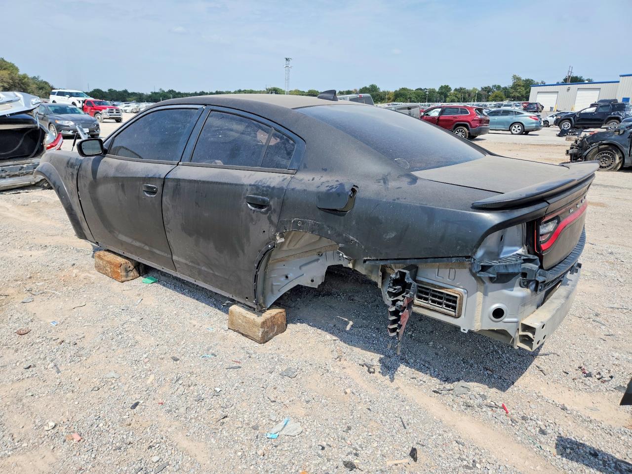 2015 Dodge Charger Police Black vin: 2C3CDXKT8FH779187