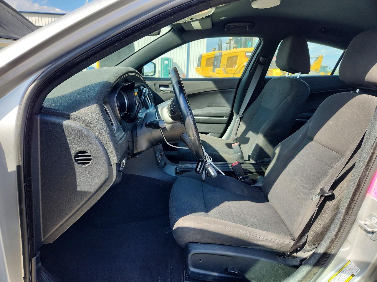 2019 Dodge Charger Police Silver vin: 2C3CDXKT8KH529720