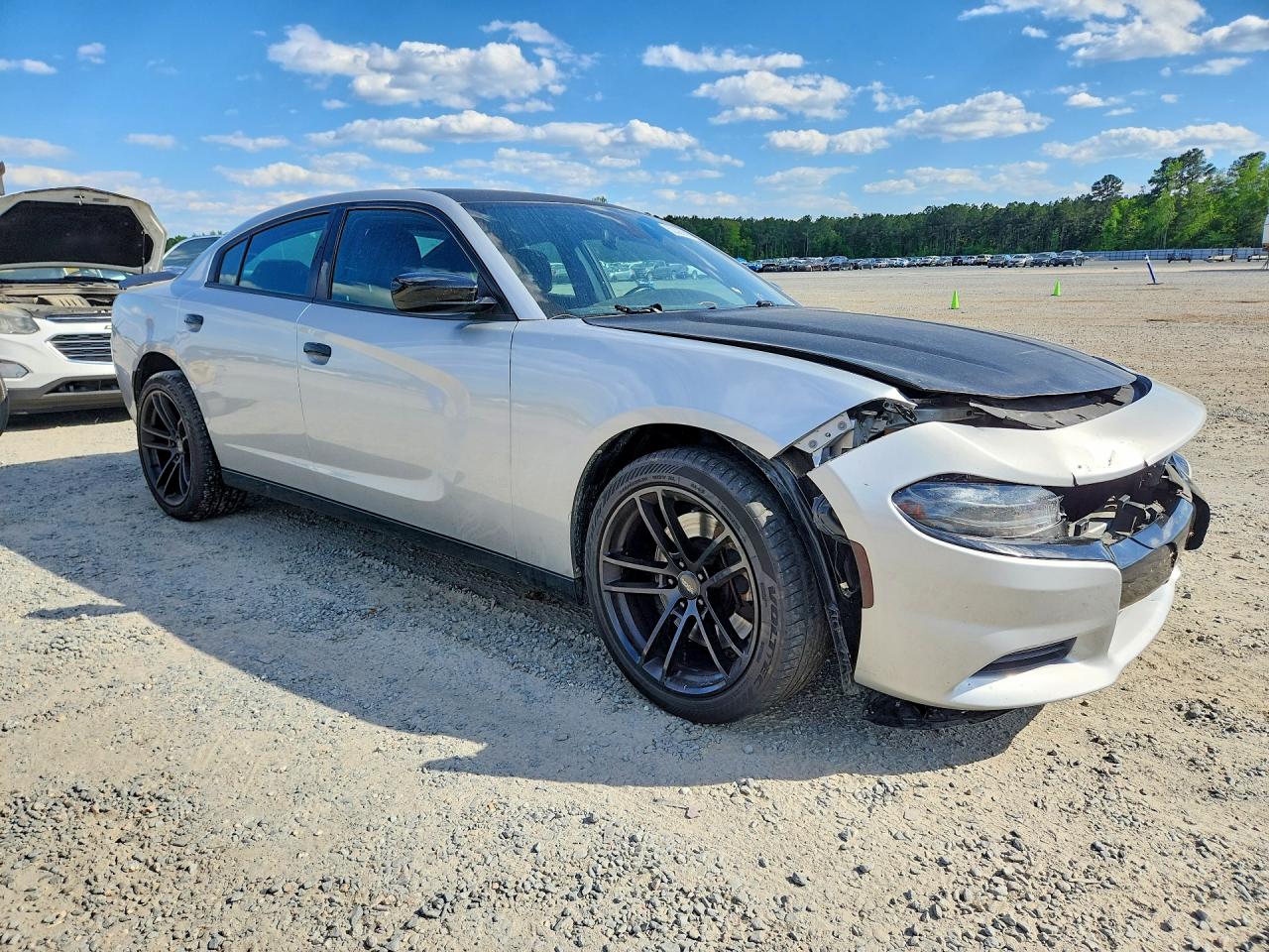 2019 Dodge Charger Police Silver vin: 2C3CDXKT8KH529720