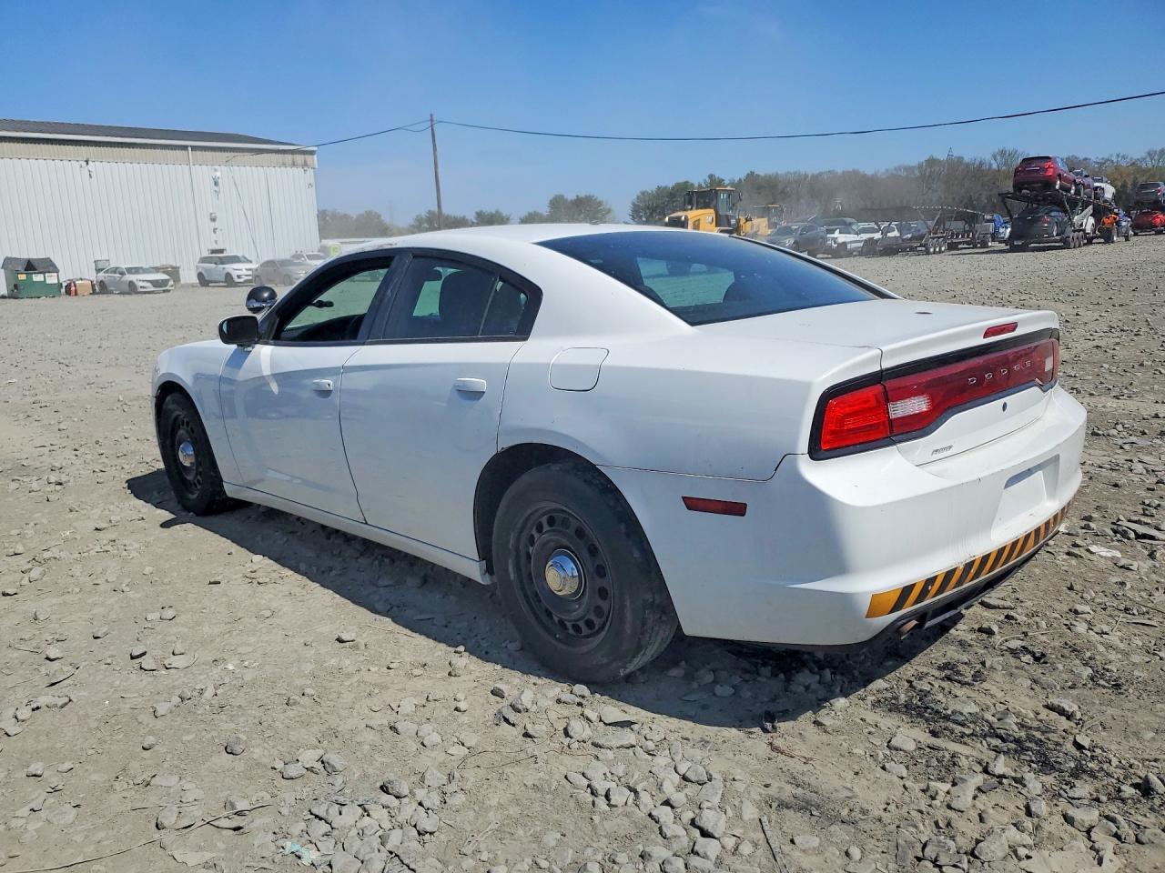 2014 Dodge Charger Police White vin: 2C3CDXKT9EH288495