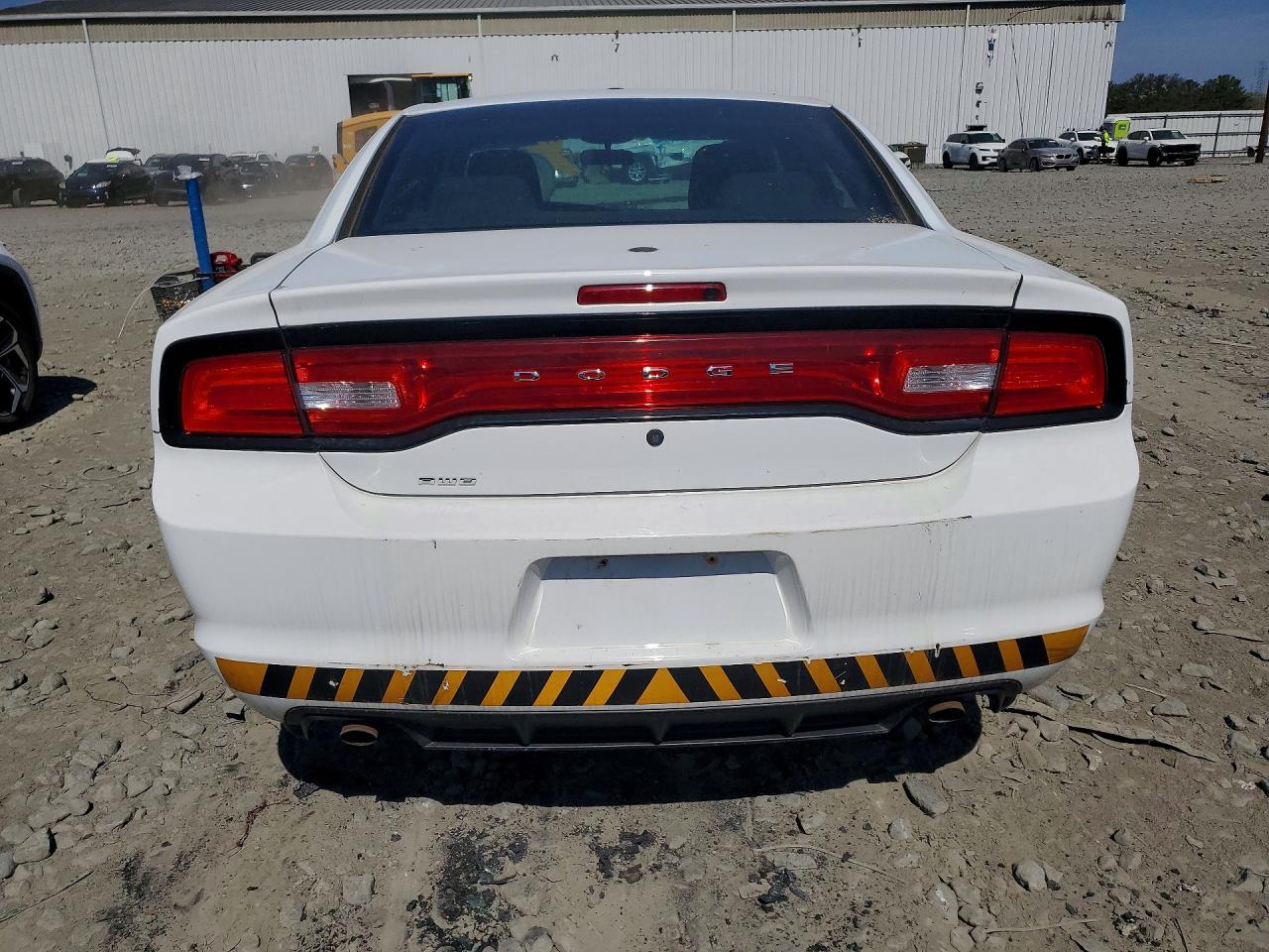 2014 Dodge Charger Police White vin: 2C3CDXKT9EH288495