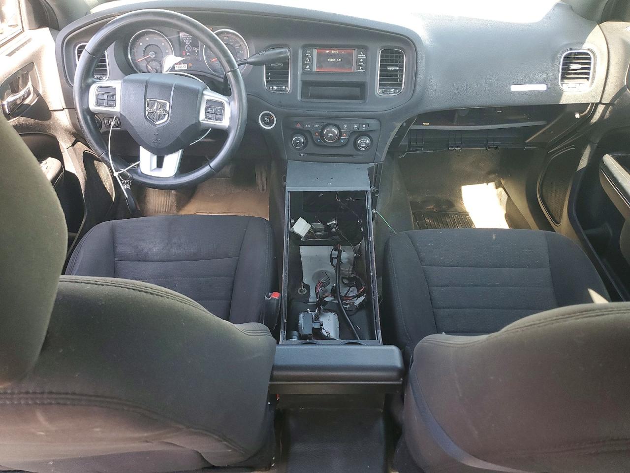 2014 Dodge Charger Police White vin: 2C3CDXKT9EH288495