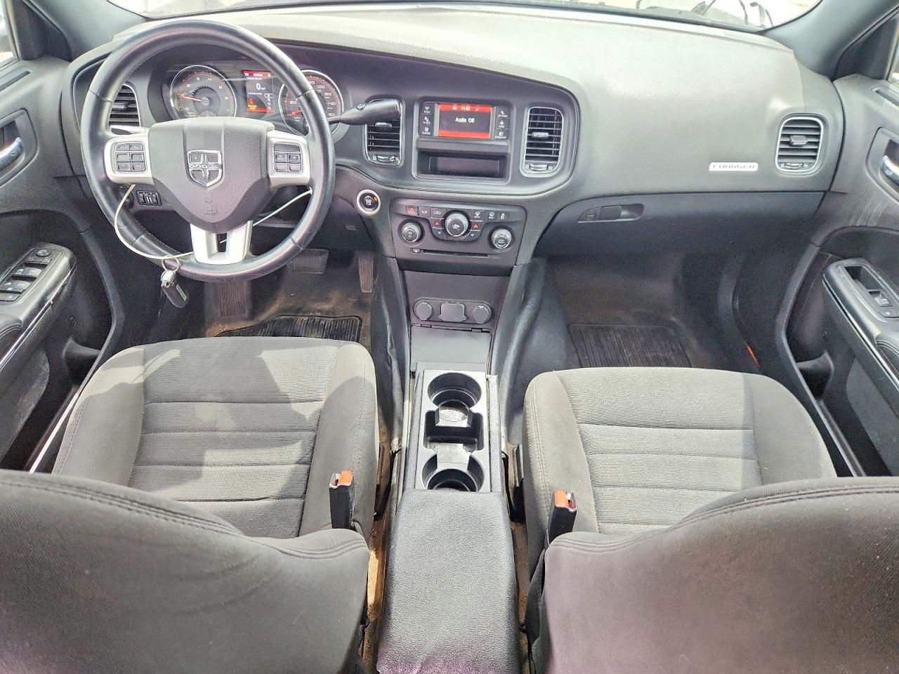 2014 Dodge Charger Police Белый vin: 2C3CDXKT9EH319860