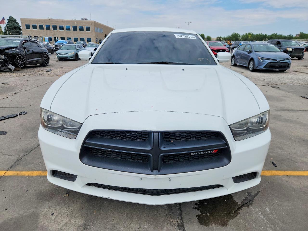 2014 Dodge Charger Police Белый vin: 2C3CDXKT9EH319860
