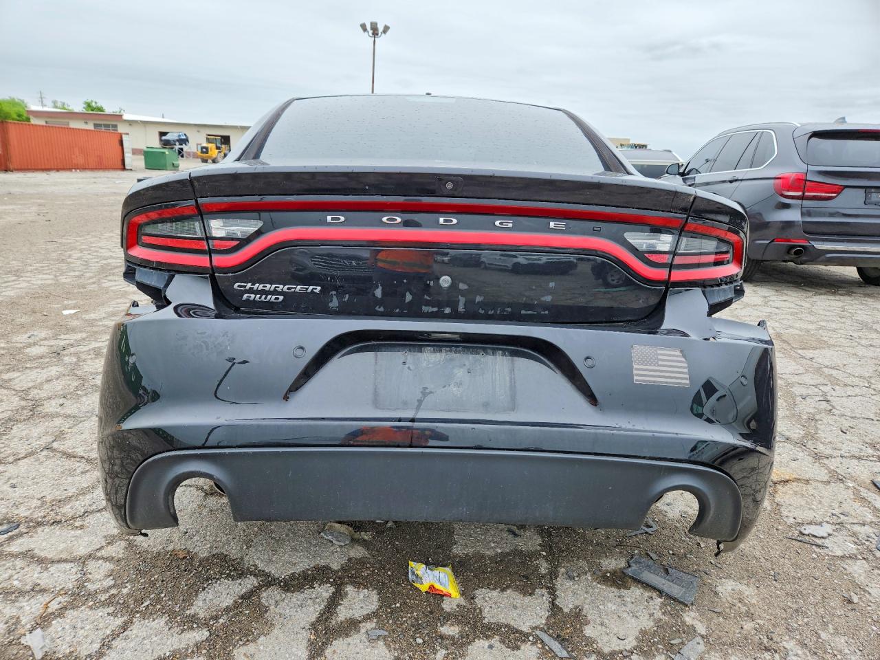 2016 Dodge Charger Police Black vin: 2C3CDXKTXGH229538