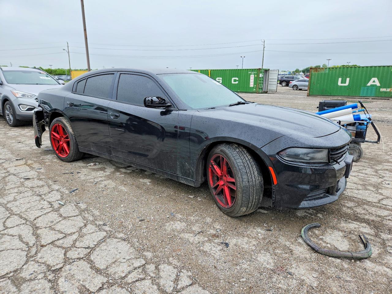 2016 Dodge Charger Police Black vin: 2C3CDXKTXGH229538