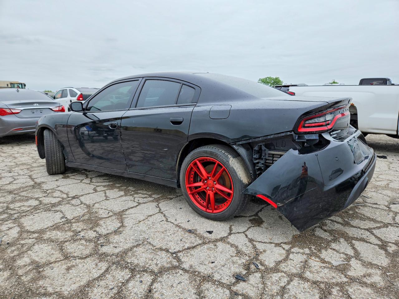 2016 Dodge Charger Police Black vin: 2C3CDXKTXGH229538