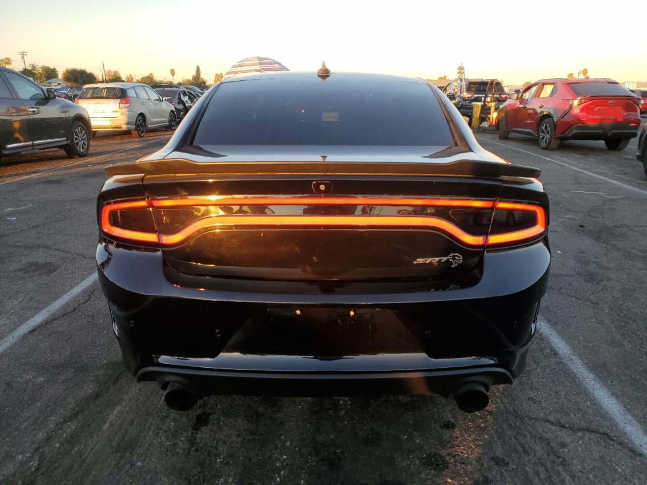 2018 Dodge Charger Srt Hellcat Black vin: 2C3CDXL90JH220423