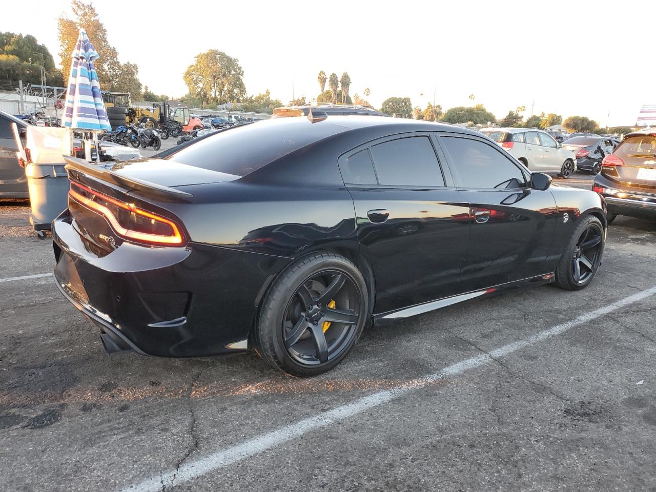 2018 Dodge Charger Srt Hellcat Black vin: 2C3CDXL90JH220423