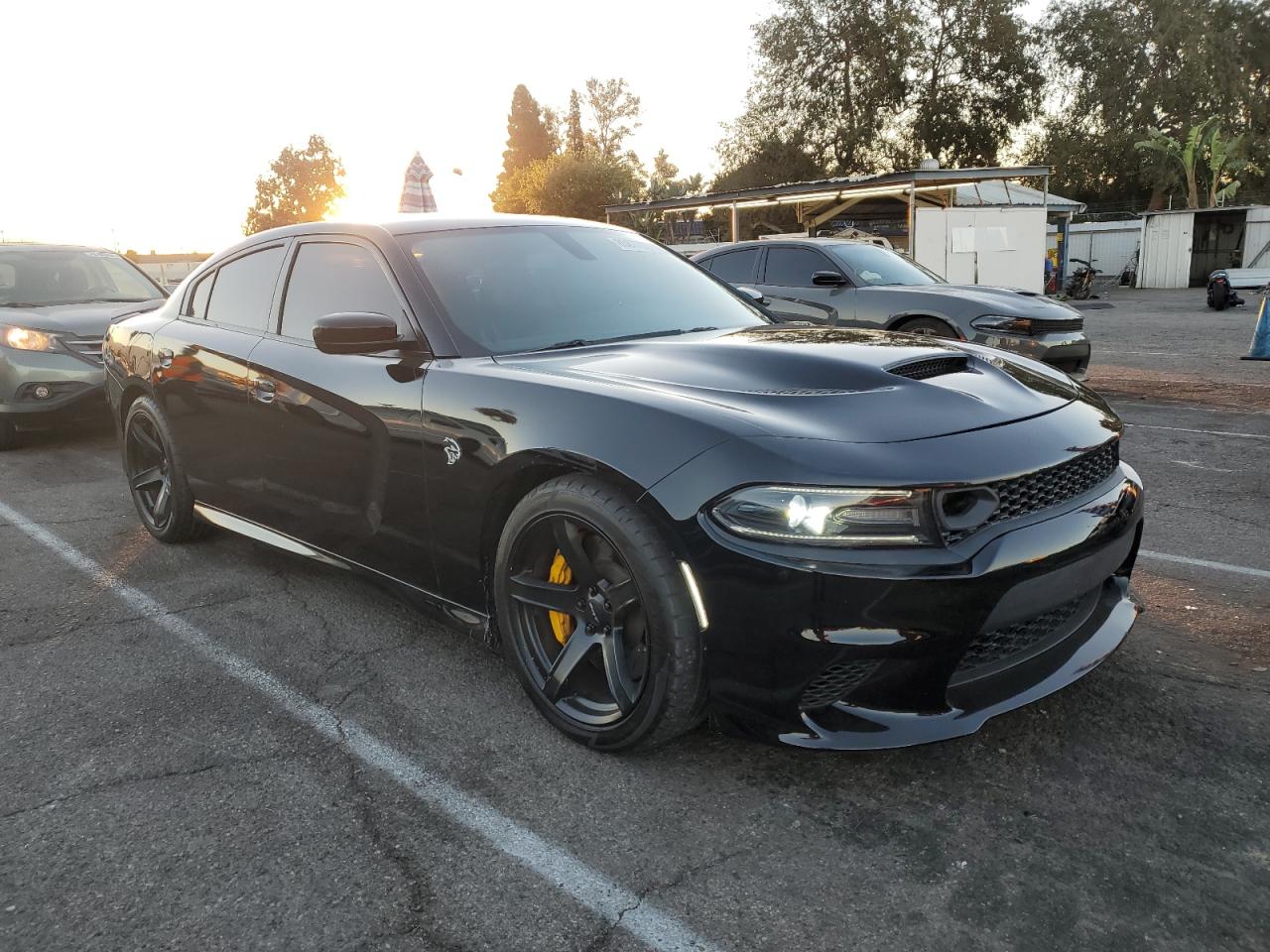 2018 Dodge Charger Srt Hellcat Black vin: 2C3CDXL90JH220423