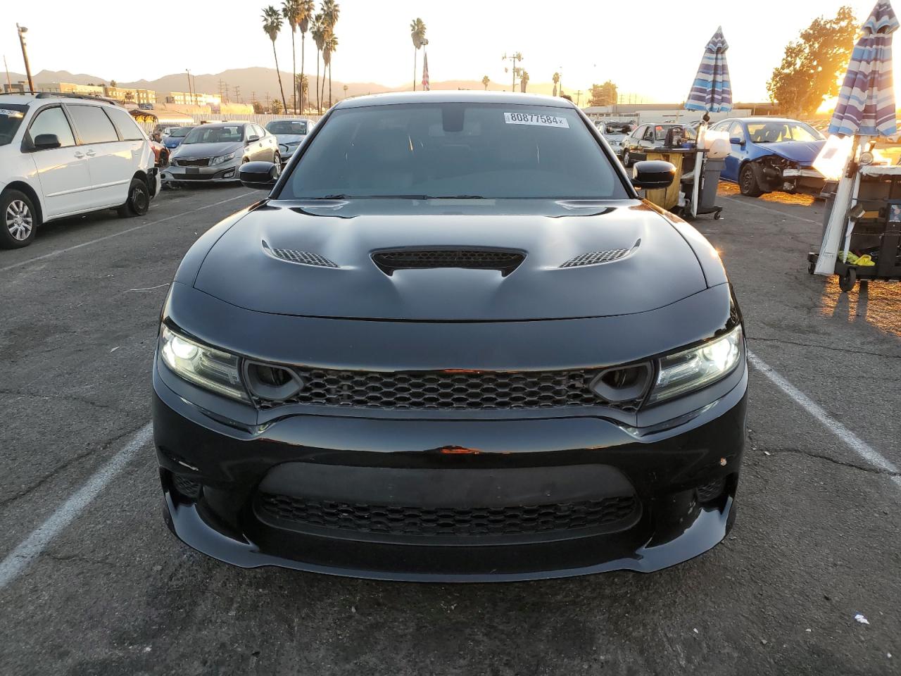 2018 Dodge Charger Srt Hellcat Black vin: 2C3CDXL90JH220423