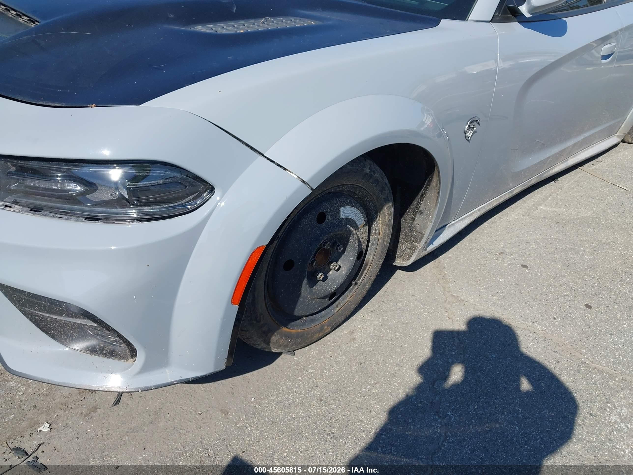 2020 Dodge Charger Srt Gray vin: 2C3CDXL93LH244010