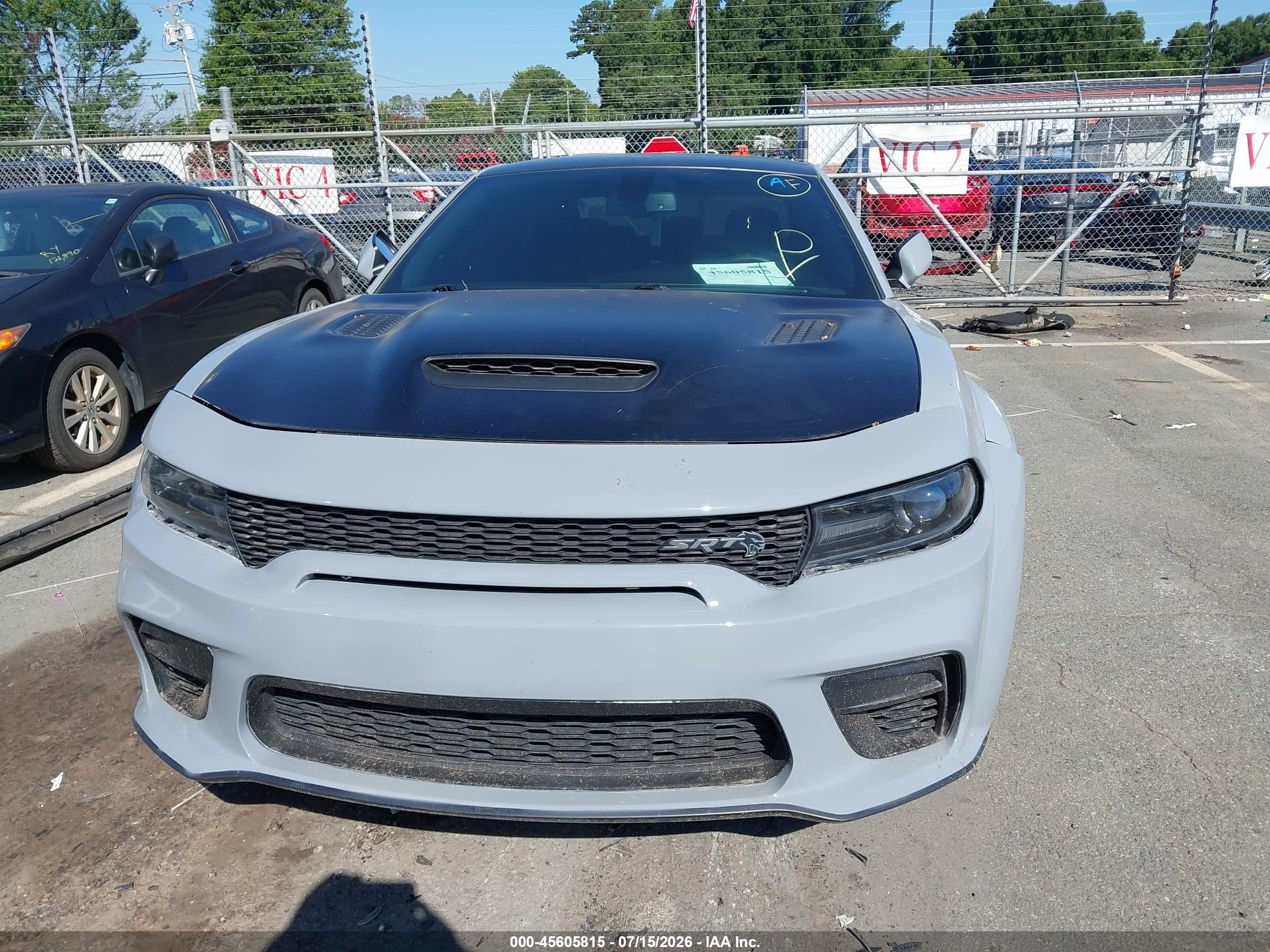 2020 Dodge Charger Srt Gray vin: 2C3CDXL93LH244010