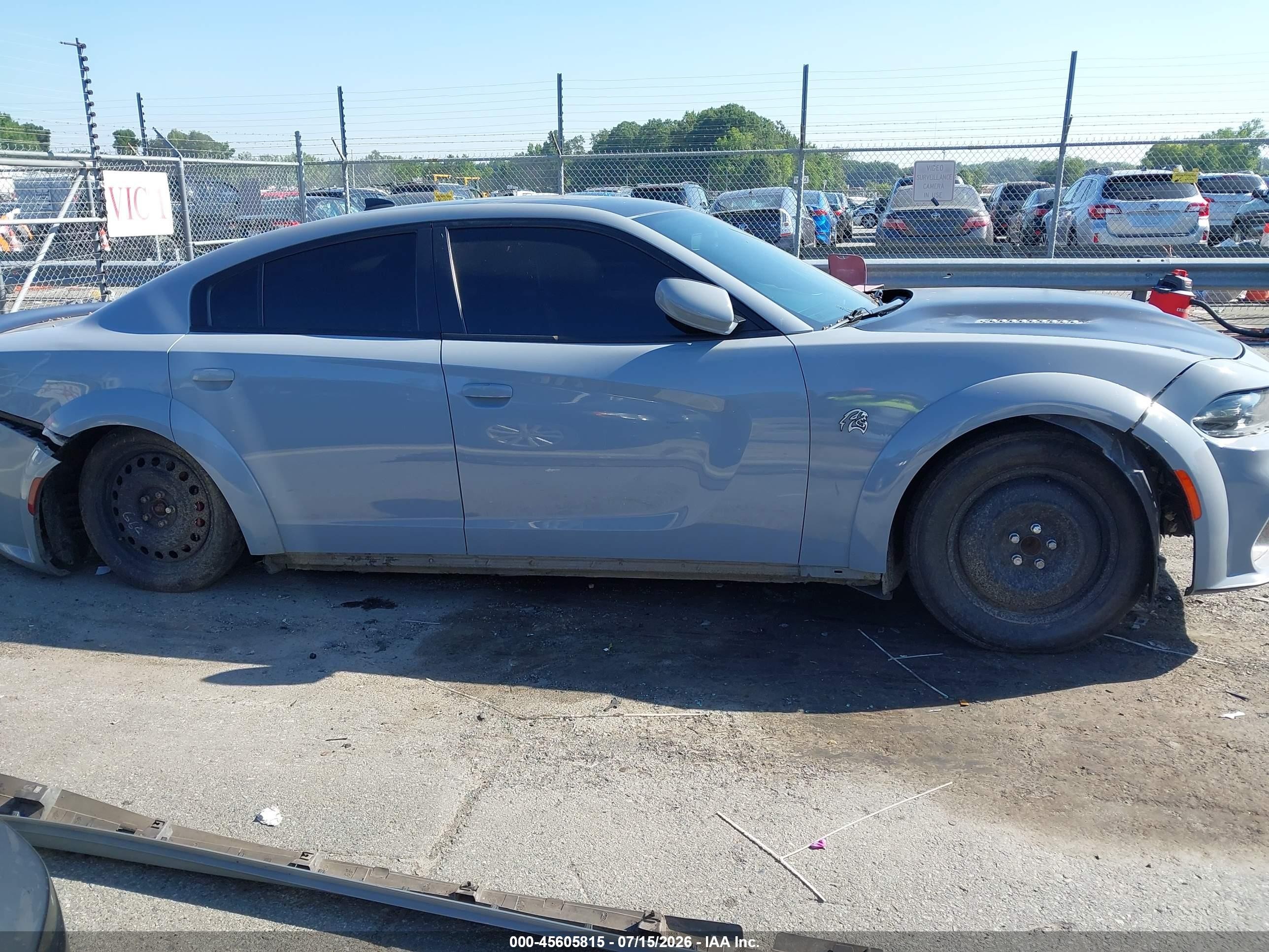 2020 Dodge Charger Srt Gray vin: 2C3CDXL93LH244010