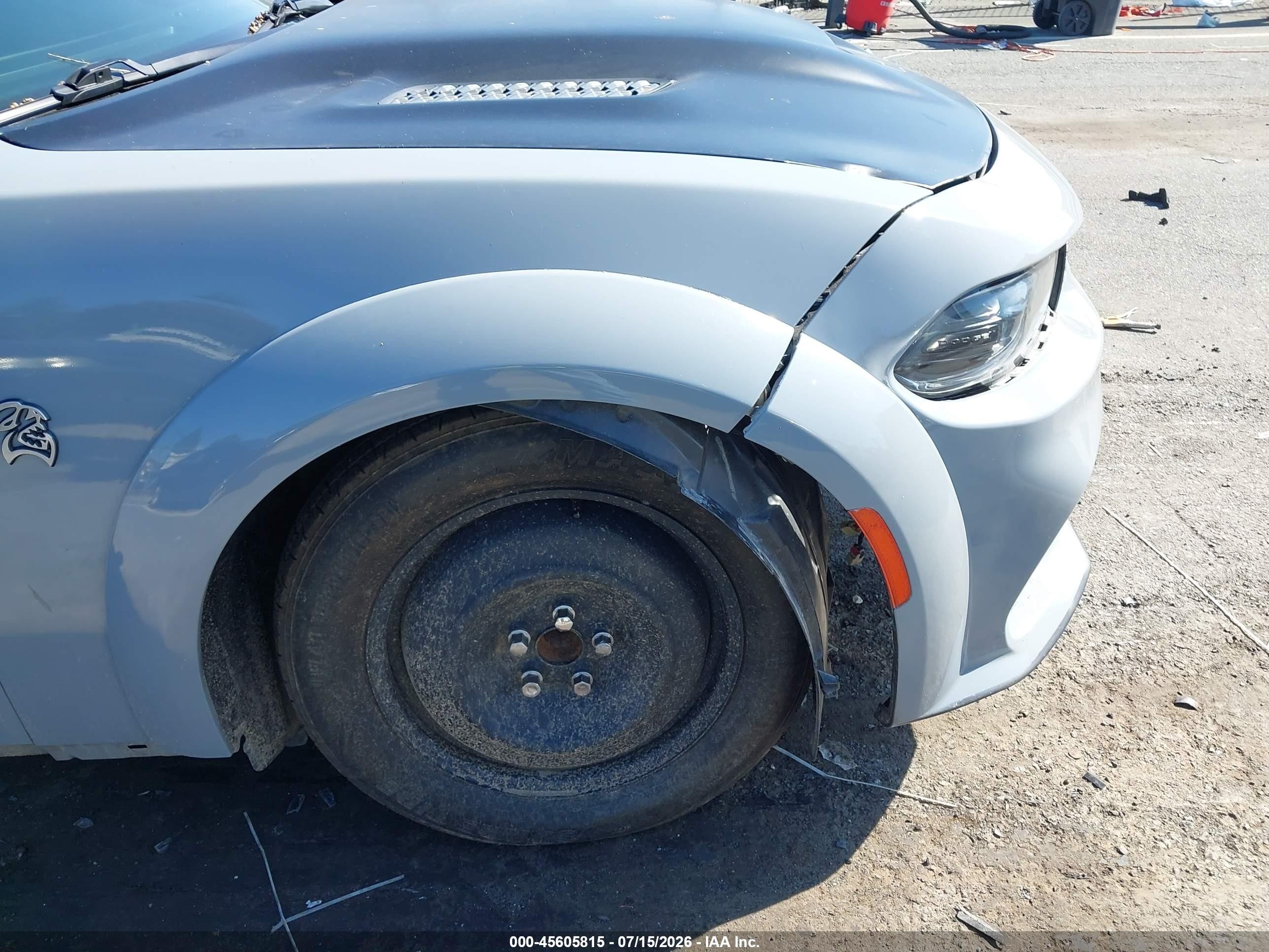 2020 Dodge Charger Srt Gray vin: 2C3CDXL93LH244010