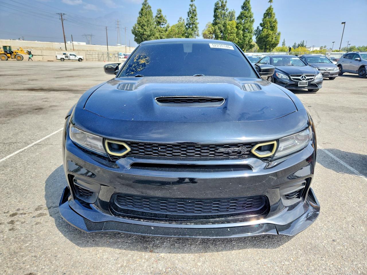 2015 Dodge Charger Srt Hellcat Black vin: 2C3CDXL94FH501051
