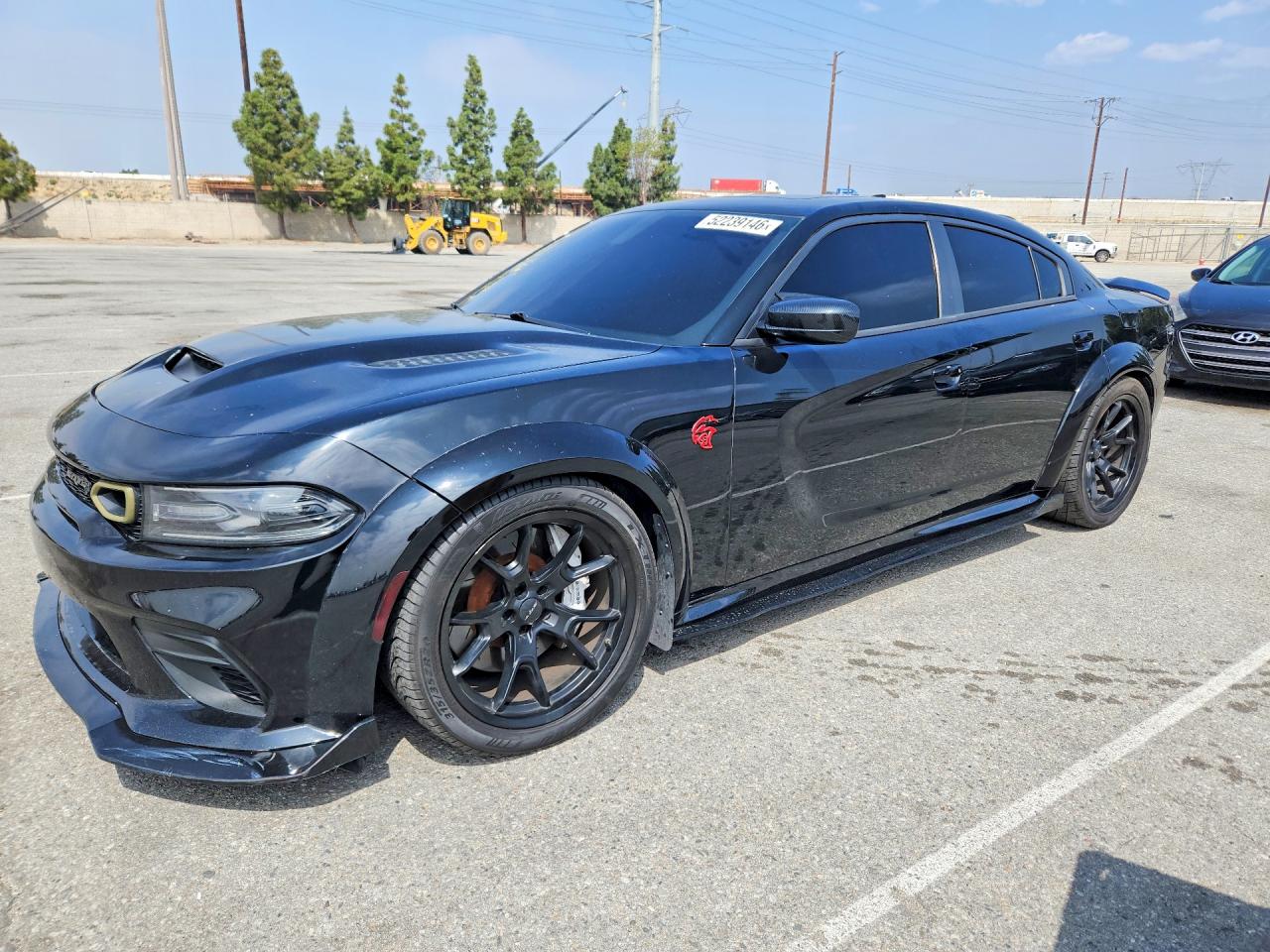 2015 Dodge Charger Srt Hellcat Black vin: 2C3CDXL94FH501051
