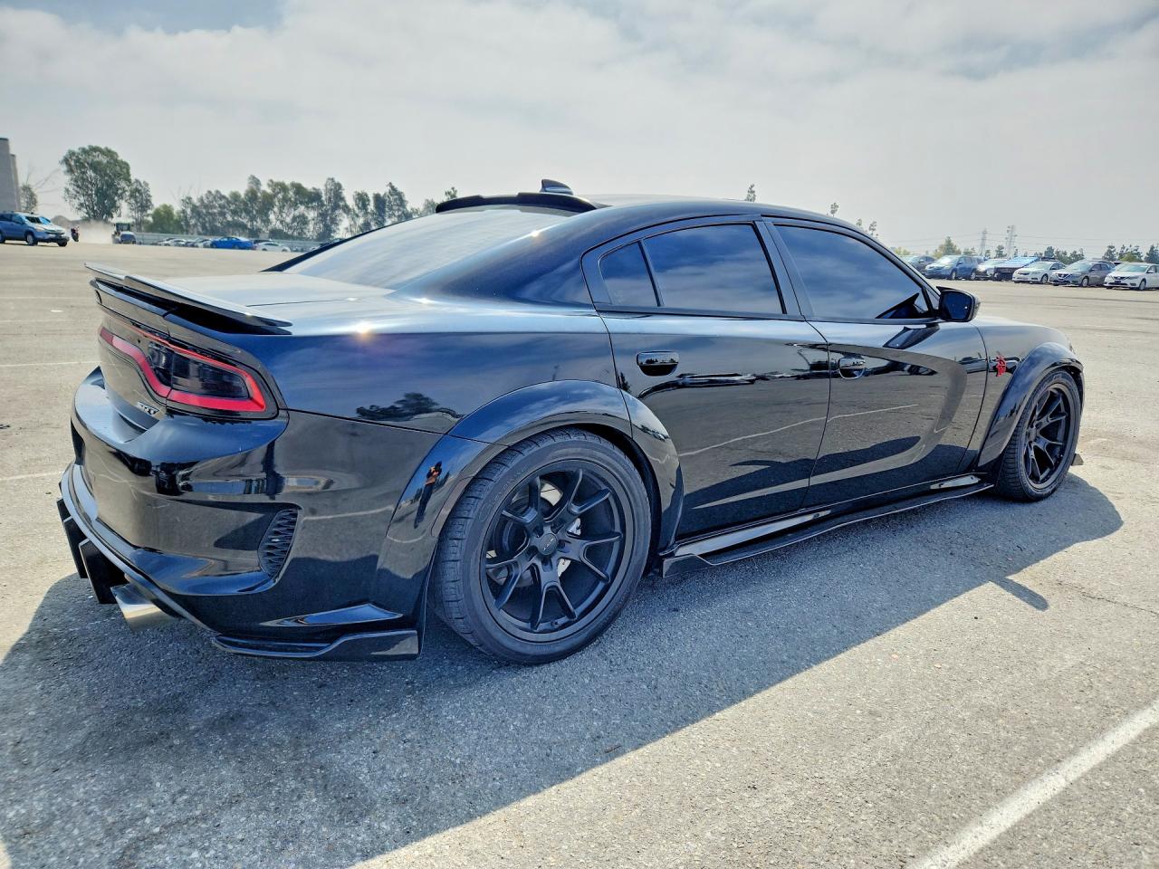 2015 Dodge Charger Srt Hellcat Black vin: 2C3CDXL94FH501051