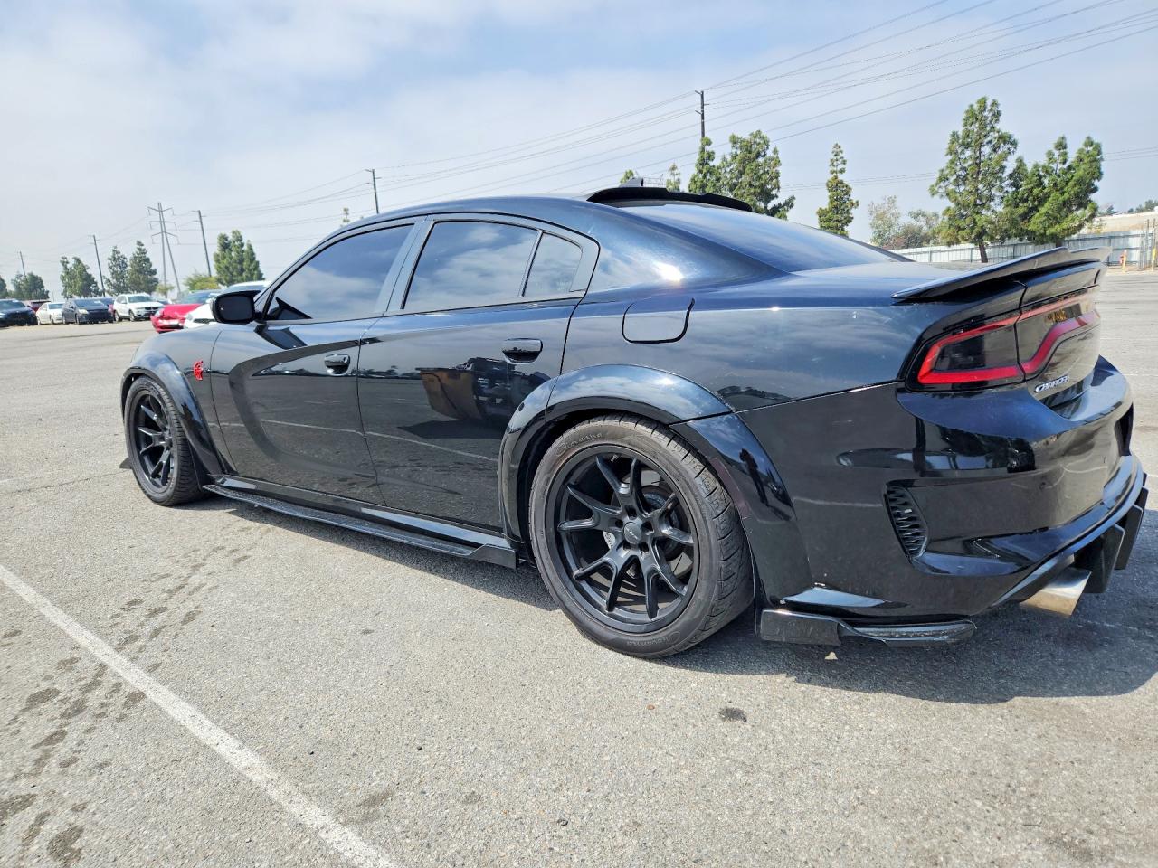 2015 Dodge Charger Srt Hellcat Black vin: 2C3CDXL94FH501051