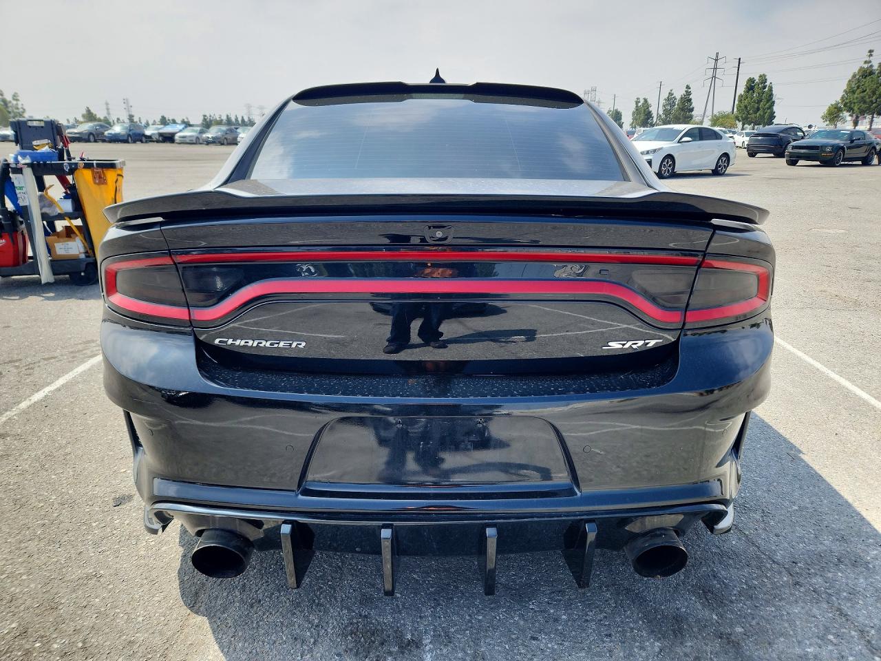 2015 Dodge Charger Srt Hellcat Black vin: 2C3CDXL94FH501051