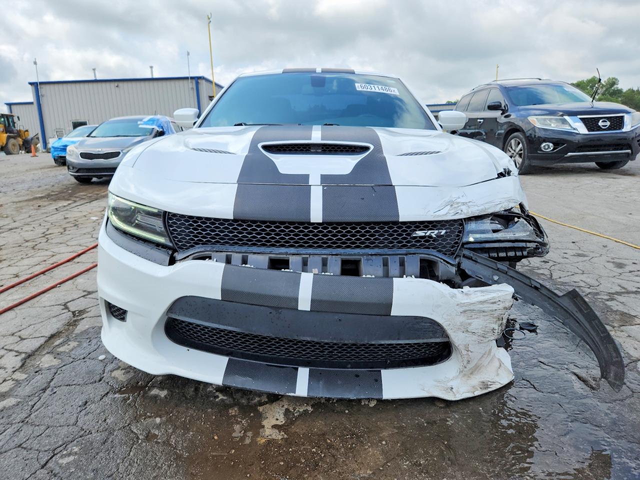 2018 Dodge Charger Srt Hellcat White vin: 2C3CDXL94JH200224